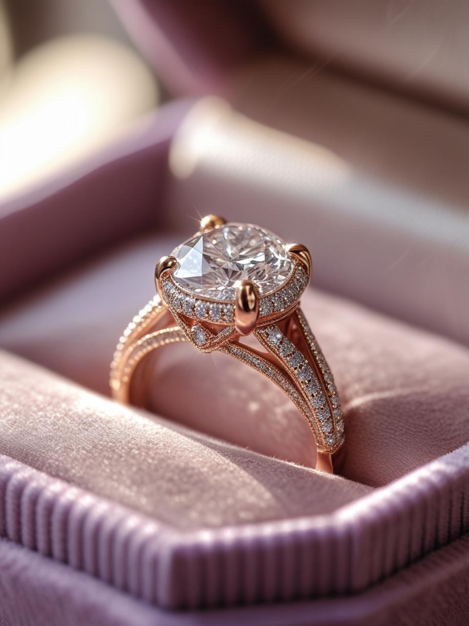 Bague de fiançailles artisanale prête pour une demande en mariage inoubliable Croquis technique d'une bague sur mesure pour une demande en mariage