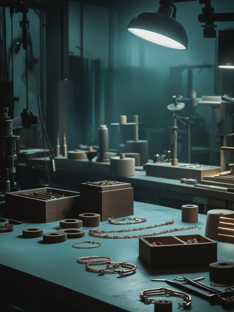 Atelier de sous-traitance vue d’ensemble d’un atelier de fabrication joaillière partenaire des marques de la place Vendôme